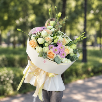 Bouquet "Kiss of tenderness"