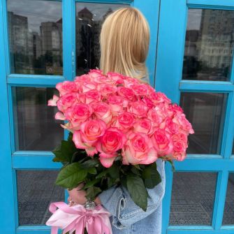 Букет из 35 роз Джумилия