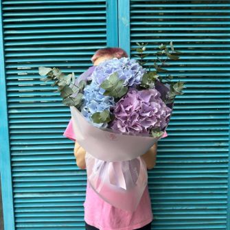 Bouquet of 3 Hydrangea mix