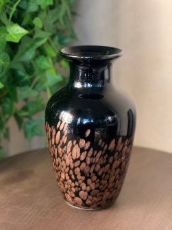 Ваза скло Крапка Мала 23*15см 1803-2
