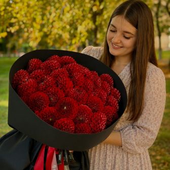 Букет жоржин Cornel Red