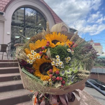 Букет " Польовий поцілунок"