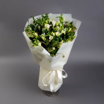 Bouquet-compliment "Freezia"