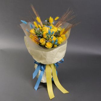 Bouquet "Ukrainian style"