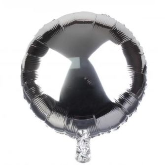 Balloon round silver 45 cm