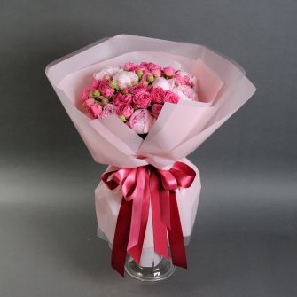 Букет пионов "Летний"