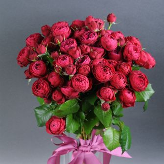 Букет из 9 роз спрей Черри Трендсеттер