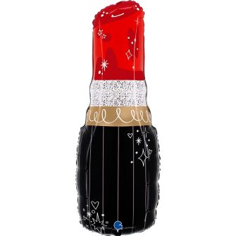 Foil Balloon "Bright Red Lipstick"