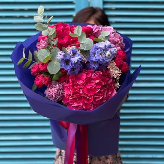 Букет "Черничное вино"