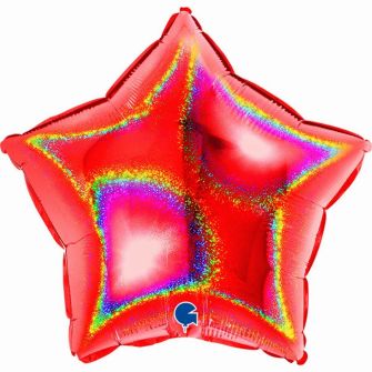 Balloon Star red 46 cm