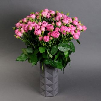 Rose Misty Bubbles in a Vase