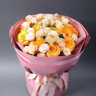 Bouquet "Warm little ray"