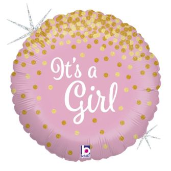 Balloon decorative "It's a girl" 46 сm