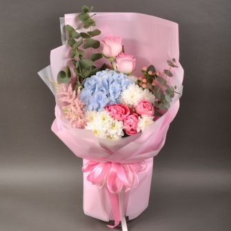 Букет "Лепесточная нежность"