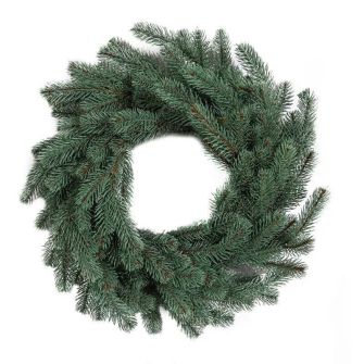 Венок Новогодний Ковалевский Голубой