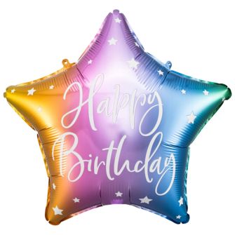 Balloon star ombre 46cm