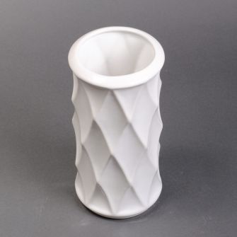 Ceramic vase Veles white