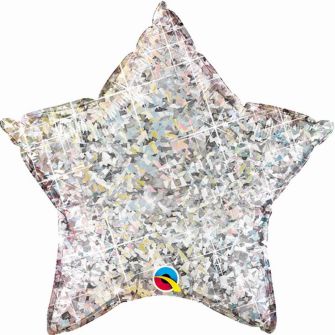 Шар Звезда серебряная 51 см