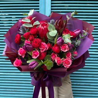 Букет "Страстное танго"