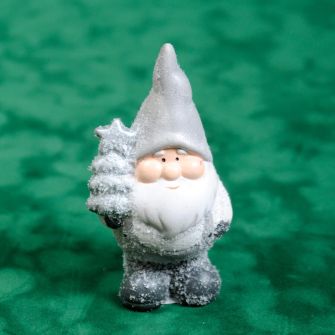 Статуетка Миколай із ялинкою