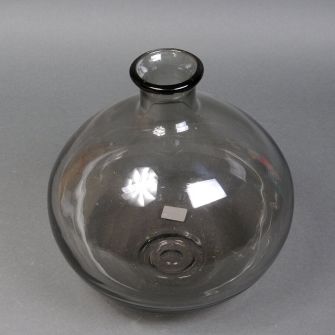 Vase bottle black 37cm