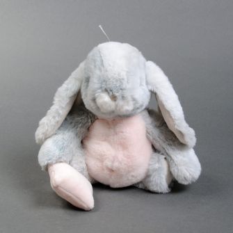 М'яка іграшка спляче зайченя 25 см