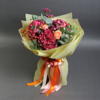 Букет "Червона осінь"