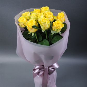 Bouquet of 11 Penny Lane Roses