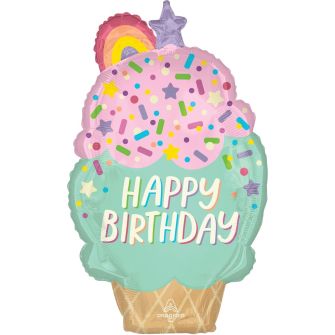 Foil Ball "Holiday Ice Cream"