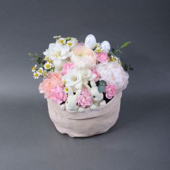 Composition "Flower Bunnies"