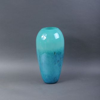 Ваза скло Soli Морська хвиля