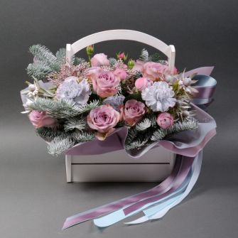 Composition "Magic of lavender color"