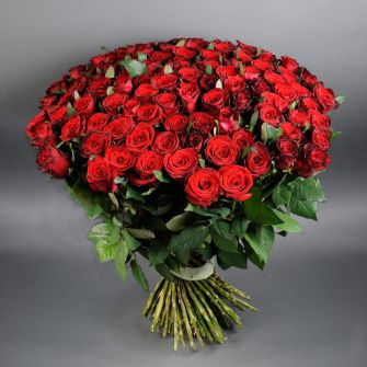Bouquet of 100 roses Grand Prix