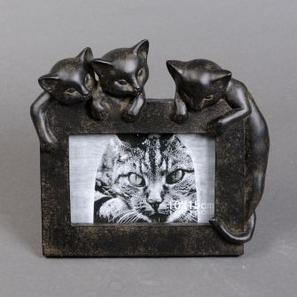 Фоторамка Три котеня 23см