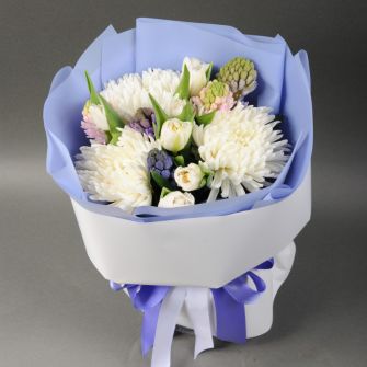 Букет "Симфония белого света"
