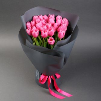 Bouquet of 25  tulips