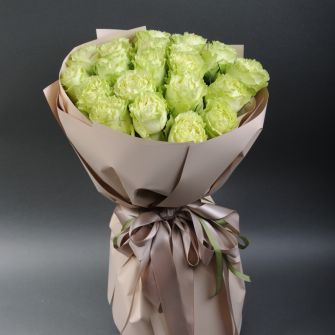 Bouquet of 25 roses Lemonade