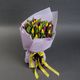 Bouquet of tulips "Sweet Fruit"
