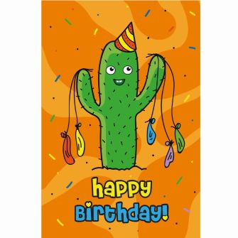 Postcard "Happy Birthday"