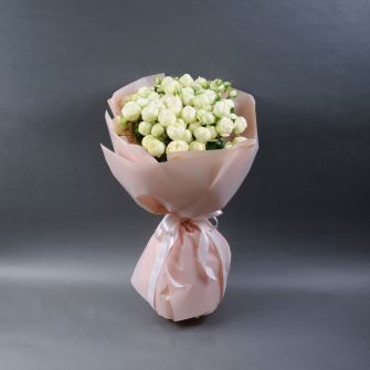 Букет из 9 роз Сноу Волд