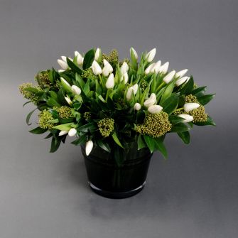 Bouquet "Forest Nymph" in a vase