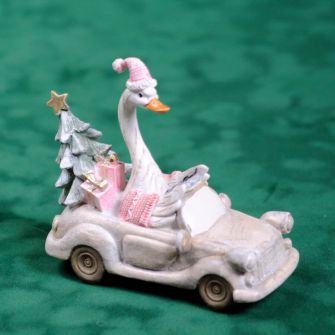 New Year's figurine Goose-driver