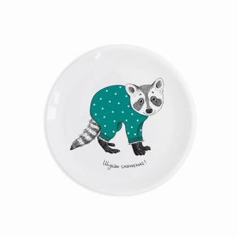 Children's plate "Racoon"
