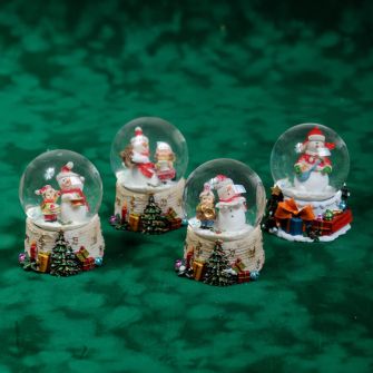 Водяна куля Сніговик-музикант