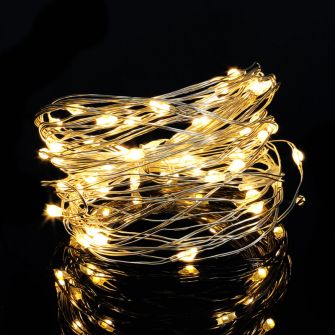 Гірлянда 50Led 5м на батарейках із таймером