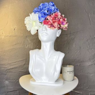 Кашпо біле "Стефанія"