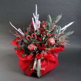 Букет "Зимний поцелуй"