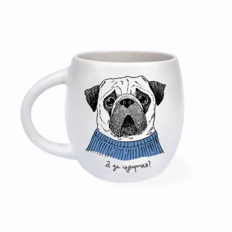 Чашка "Мопс"
