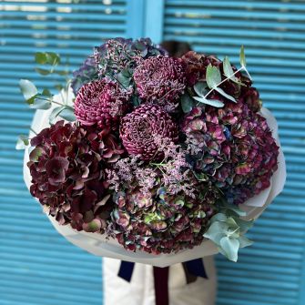 Букет "Сливовый пунш"