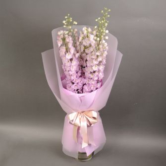 Букет из дельфиниума